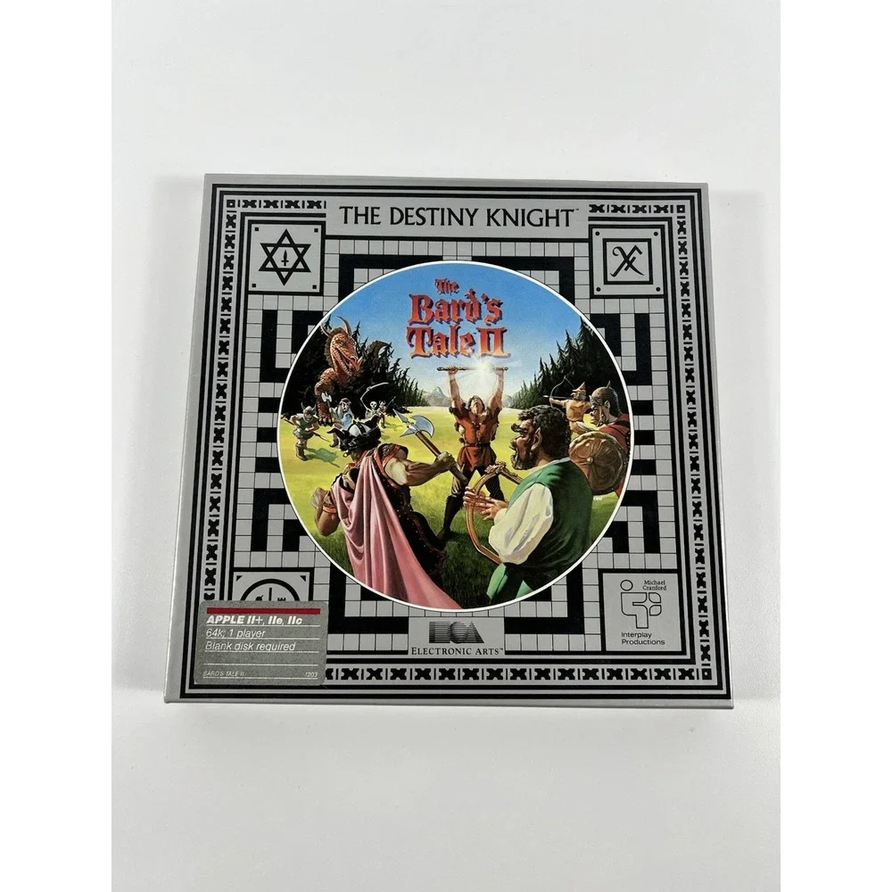 The Bard's Tale II 2 - The Destiny Knight ~ Apple II ~ Electronic Arts